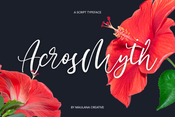 Acrosmyth: A Script Handwritten Font for Elegant Branding