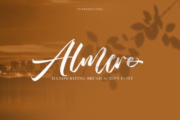Almere: A Flowing Handwritten Font for Elegant Brand Identity