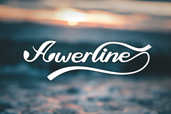 Awerline: A Distinctive Script Handwritten Font for Timeless Branding