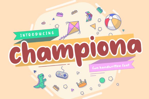 Championa Fun Handwritten for Small Business Branding