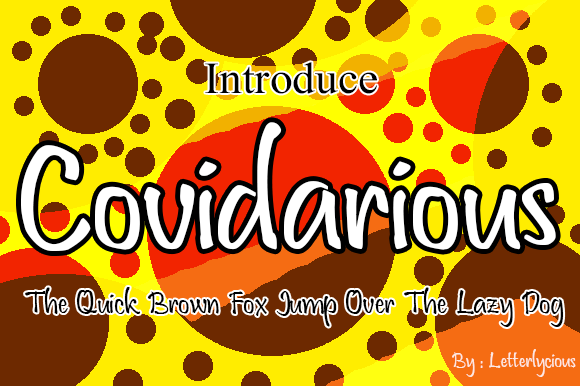 Covidarious: A Script Handwritten Font for Digital Branding