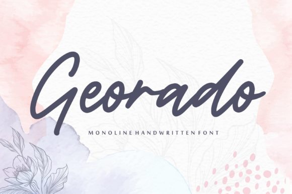 Georado: A Script Handwritten Font That Elevates Your Brand