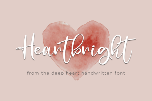 Heartbright: A Script Handwritten Font That Elevates Your Brand