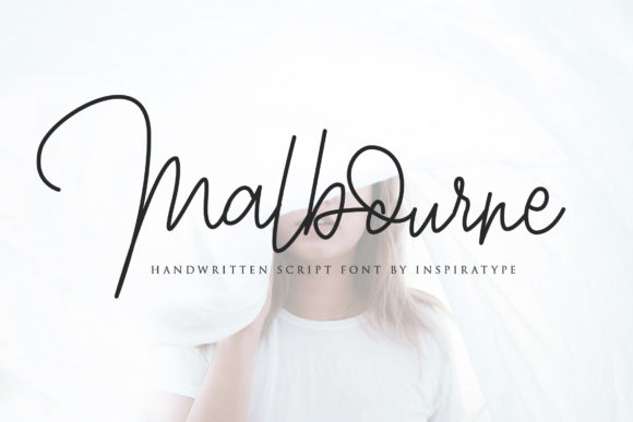Malbourne: A Versatile Script Handwritten Font