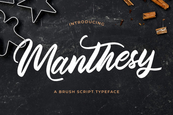 Manthesy: A Flowing Elegant Handwritten Font for Brand Builders