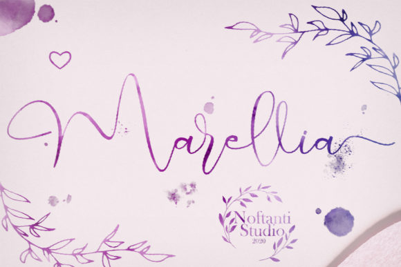 Marellia: A Delicate Script Handwritten Font for Elegant Branding