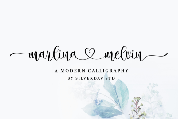 Marlina Melvin: A Script Handwritten Font for Editorial Romance