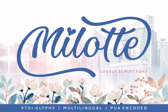 Milotte: A Timeless Script Font for Sophisticated Branding