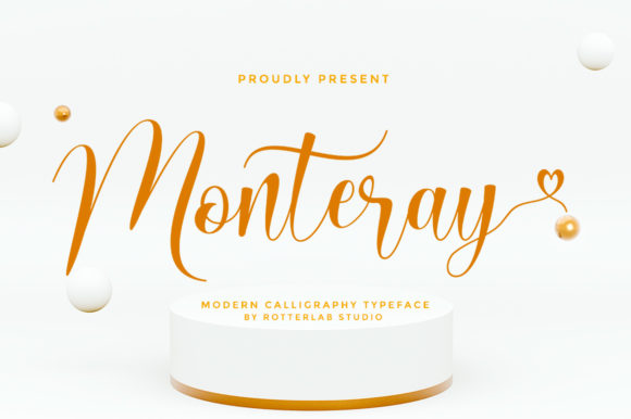 Monteray: A Script Handwritten Font for Polished Branding
