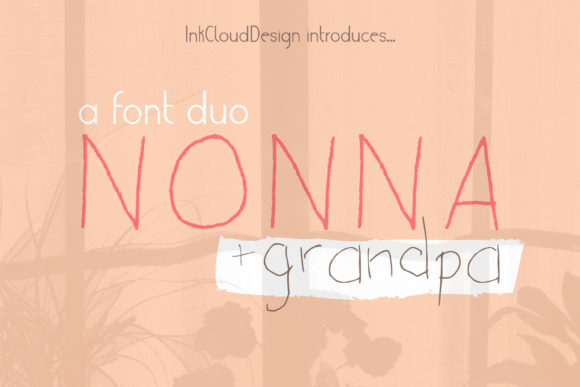 Nonna Grandpa: A Sweet Script Handwritten Font for Real Business Branding
