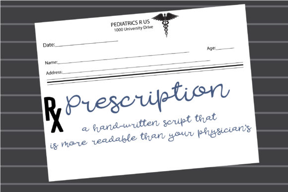 Premium Font for Creative Campaigns: PN Prescription