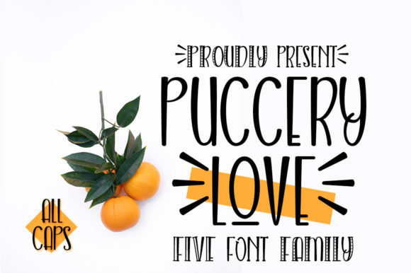 Puccery Love: A Script Handwritten Font for Creative Product Design