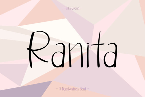 Ranita: A Joyful Script Handwritten Font for Scroll-Stopping Content