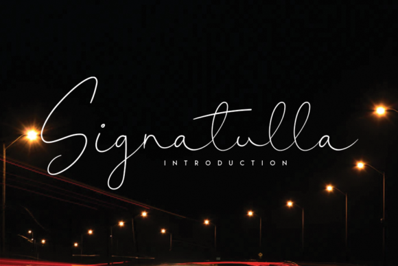 Signatulla Handwritten Font for Timeless Craft Projects