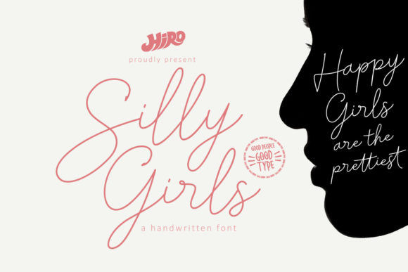 Silly Girls: A Script Handwritten Font for Creative Branding and Digital Campaigns