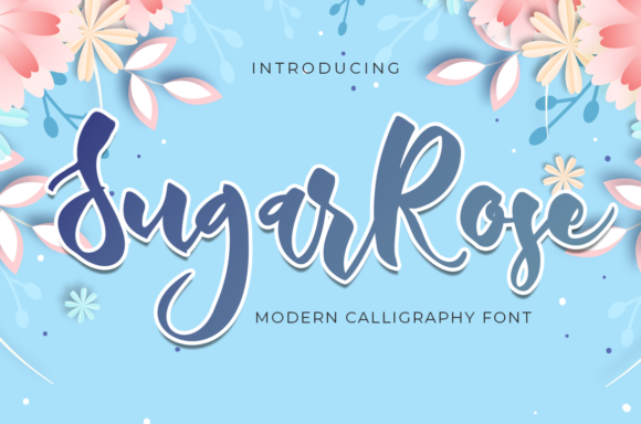 Sugar Rose: A Script Handwritten Font for Creative Campaigns