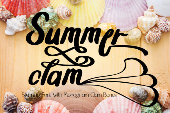 Summer Clam: The Script Handwritten Font for Modern Branding and Marketing