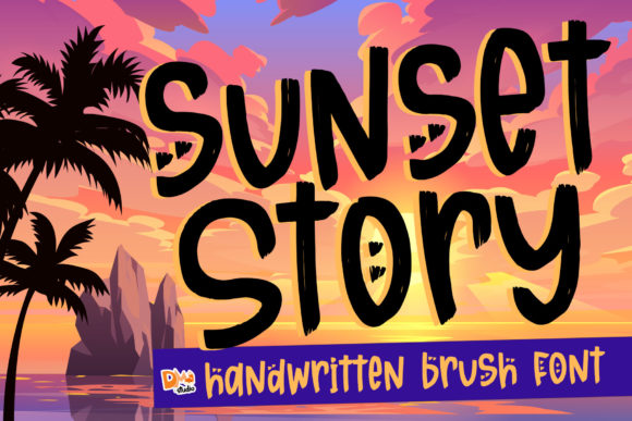 Sunset Story: A Script Handwritten Font for Branding Magic