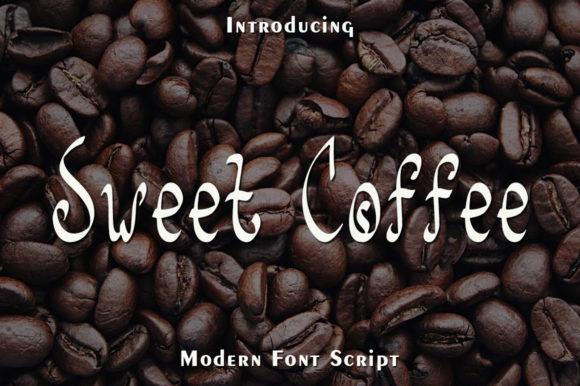Sweet Coffee Font for Elegant Branding and Handwritten Charm