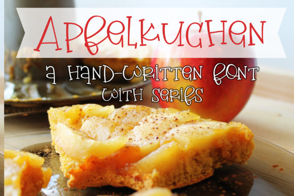 ZP Apfelkuchen: A Script Handwritten Font for Warm Branding