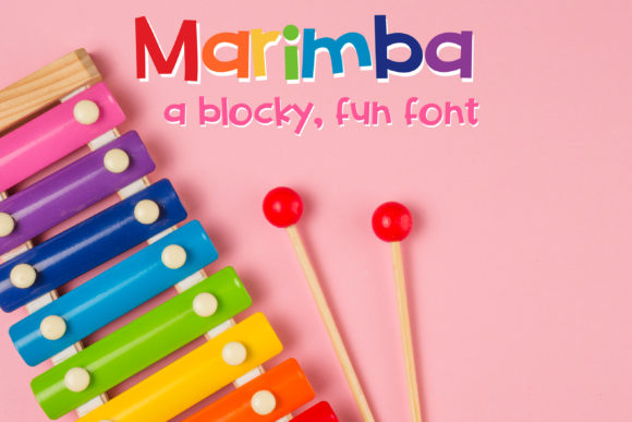 ZP Marimba: A Handwritten Font for Creative Crafters and Printables